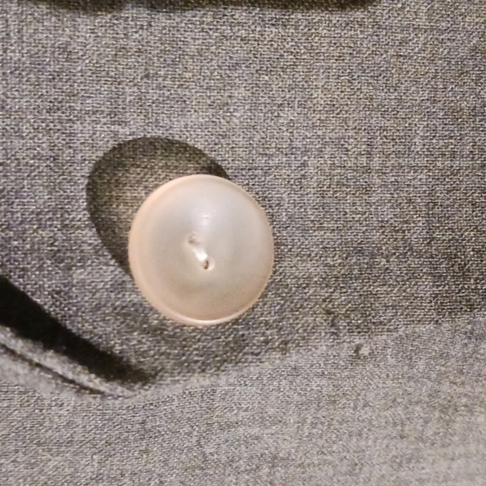 Anna Huling Gray Wool Blazer - image 5